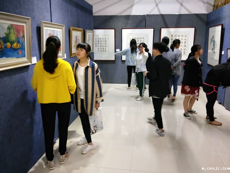 专艺术系举办2018届毕业创作暨美术课堂教学成果汇报展